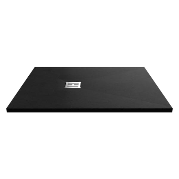Nuie Rectangular Shower Trays,Shower Trays,Nuie 1200mm x 900mm / Black Nuie Slimline Rectangular Shower Tray