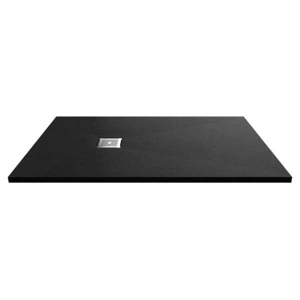 Nuie Rectangular Shower Trays,Shower Trays,Nuie 1400mm x 900mm / Black Nuie Slimline Rectangular Shower Tray
