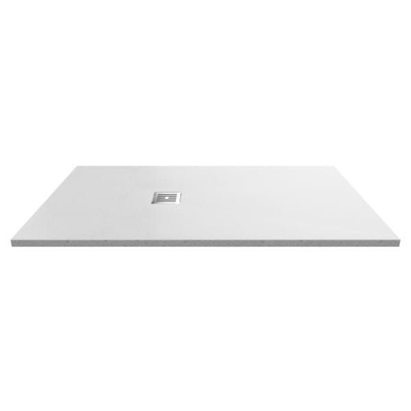 Nuie Rectangular Shower Trays,Shower Trays,Nuie 1600mm x 900mm / White Nuie Slimline Rectangular Shower Tray