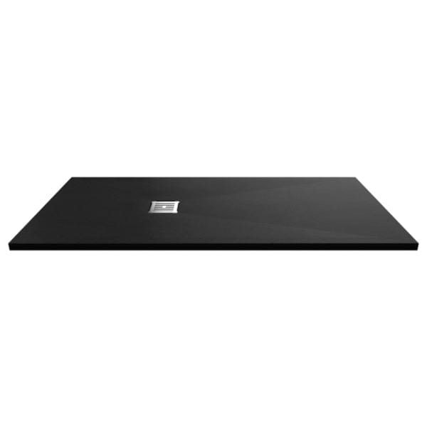 Nuie Rectangular Shower Trays,Shower Trays,Nuie 1700mm x 800mm / Black Nuie Slimline Rectangular Shower Tray