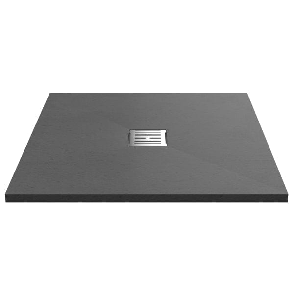 Nuie Square Shower Trays,Shower Trays,Nuie 900mm x 900mm / Grey Nuie Slimline Square Shower Tray