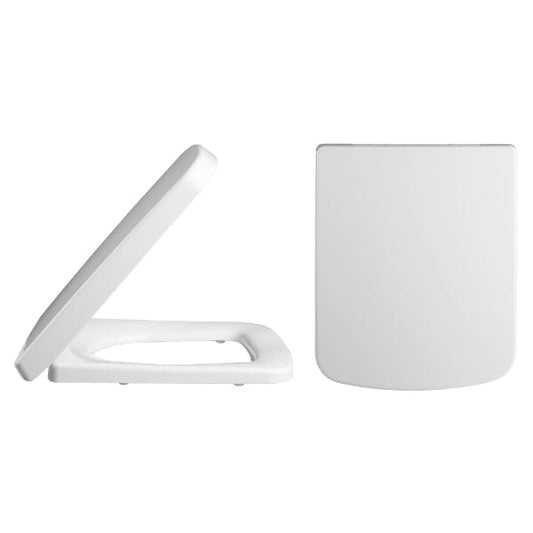 Nuie Toilet Seats Nuie Soft Close Toilet Seat With Quick Release Hinges - White