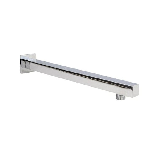 Nuie Shower Arms Nuie Square 321mm Long Wall Mounted Shower Arm - Chrome