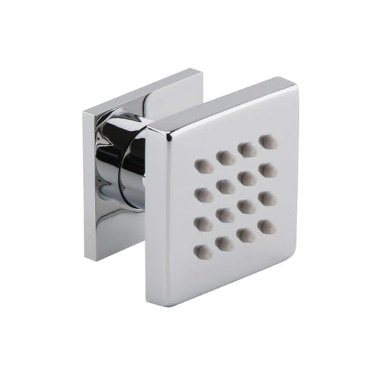 Nuie Shower Body Jets & Tiles Nuie Square Body Jet 50mm Wide Single - Chrome