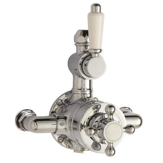 Nuie Exposed Shower Valves Nuie Victorian Dual Handle Exposed Shower Valve - Chrome