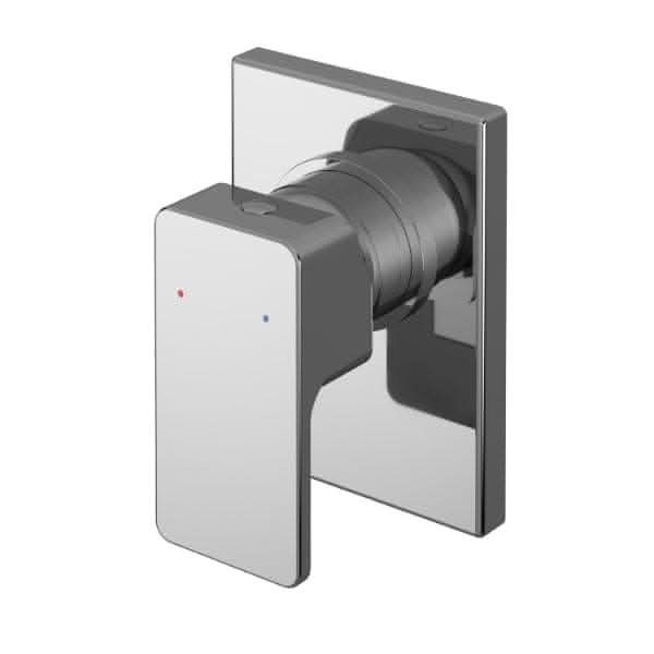 Nuie Manual Shower Valves Nuie Windon Single Handle Manual Concealed Shower Valve - Chrome