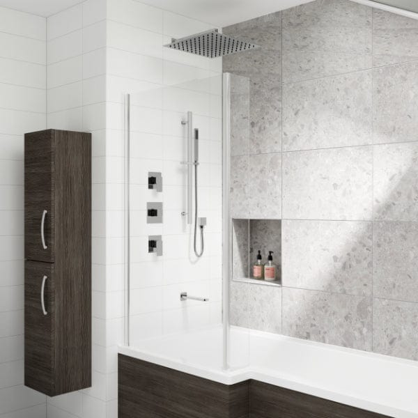 Nuie Concealed Shower Valves,Thermostatic Shower Valves Nuie Windon Thermostatic Temperature Control Concealed Shower Valve - Chrome