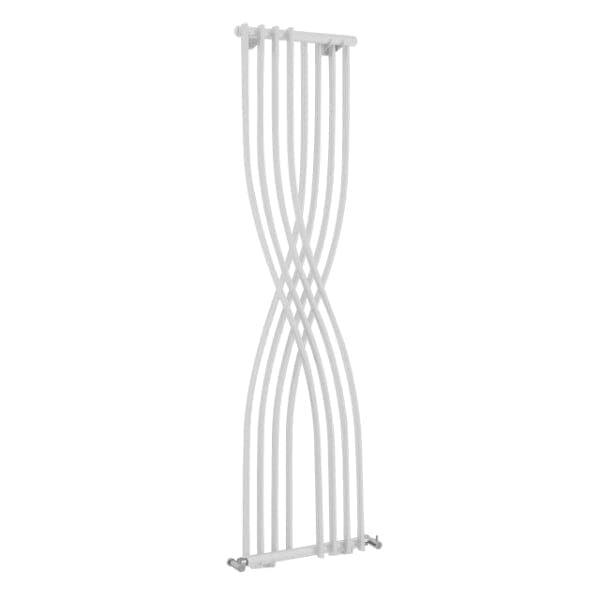 Nuie Vertical Designer Radiators,Modern Designer Radiators High Gloss White Nuie Xcite Vertical Designer Radiator - 1775mm x 450mm