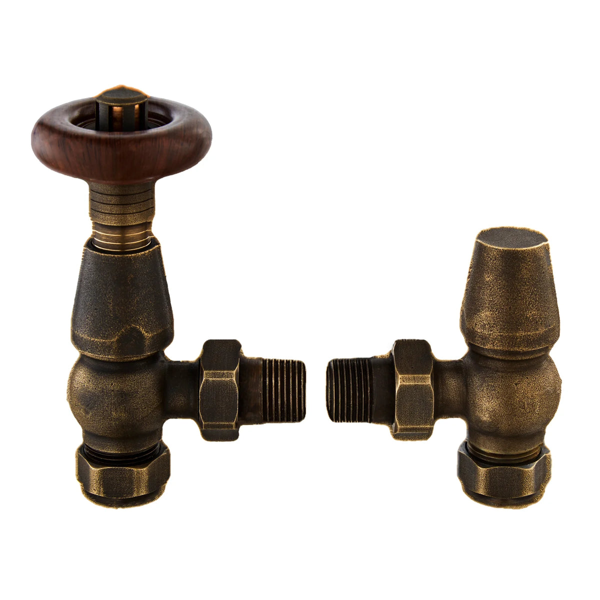 Apra Angled Thermostatic Radiator Valve
