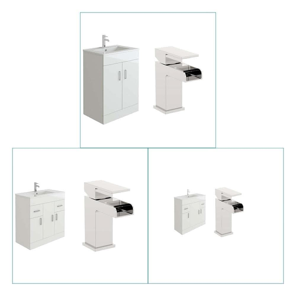 VeeBath Furniture > Vanity Units Sphinx Basin Vanity Unit and Waterfall Mixer Tap