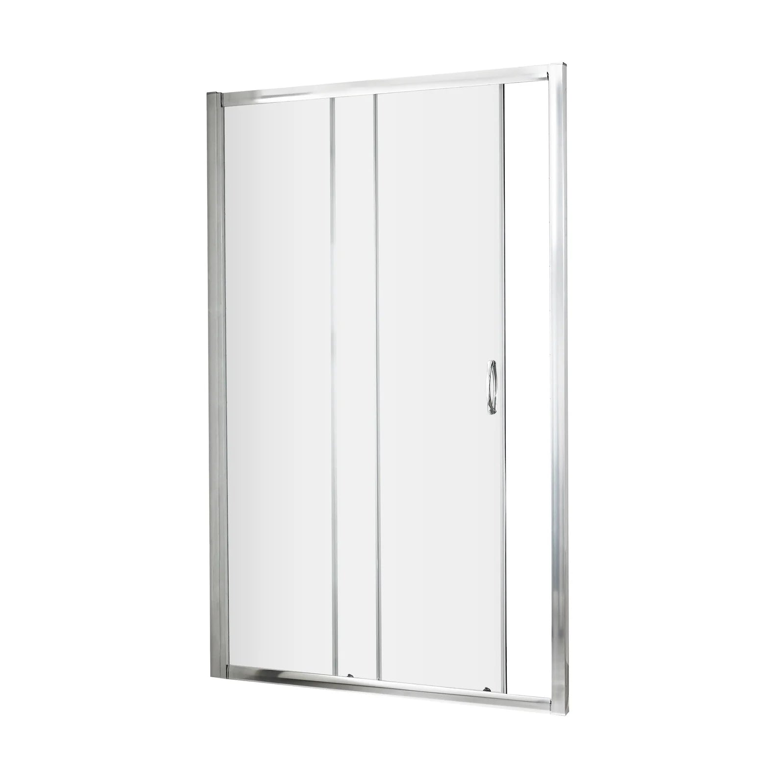 Foundry 5mm Glass Sliding Shower Door - Chrome