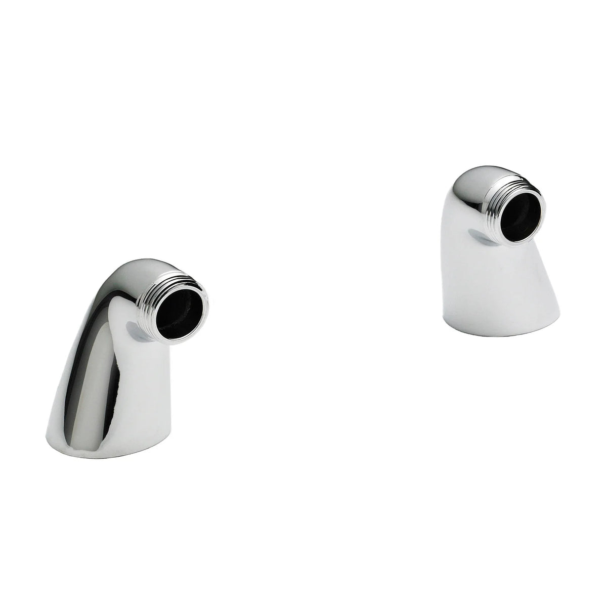Hype Round Bath Tap Inlet Leg - Chrome
