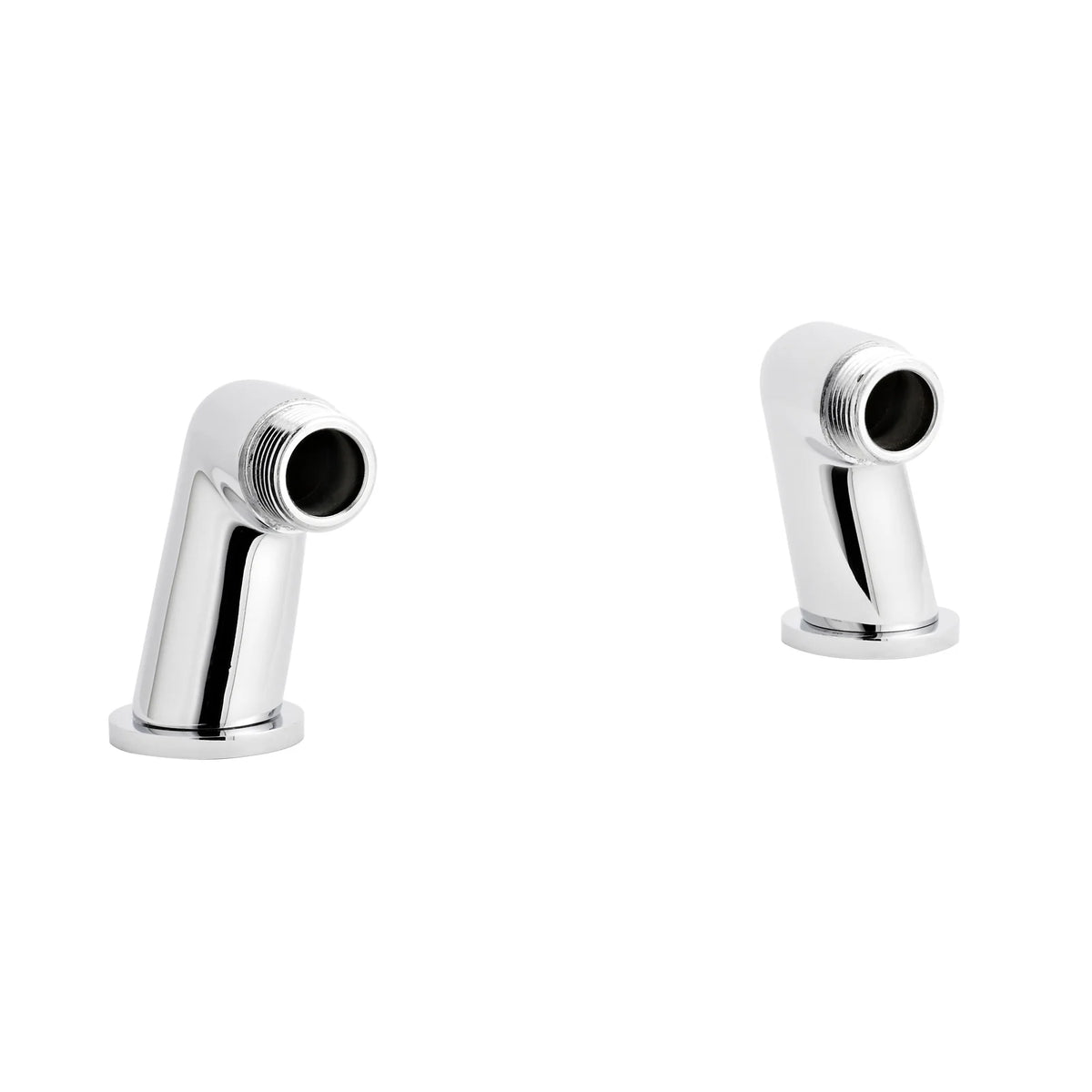 Hype Round Bath Tap Inlet Leg - Chrome