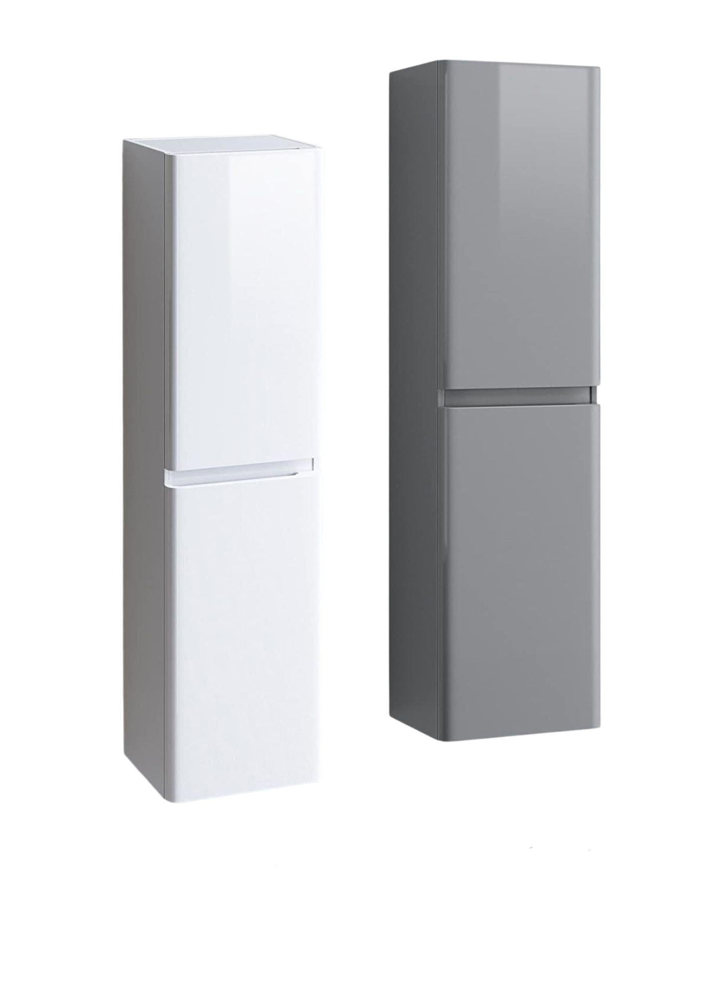 iBathUK Furniture > Storage Cabinets Tall Wall Hung Storage Unit 1400mm High