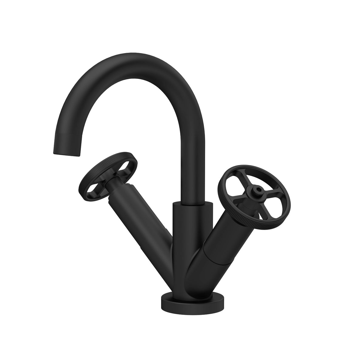 Revolve Mono Basin Mixer Tap With Push Button Waste