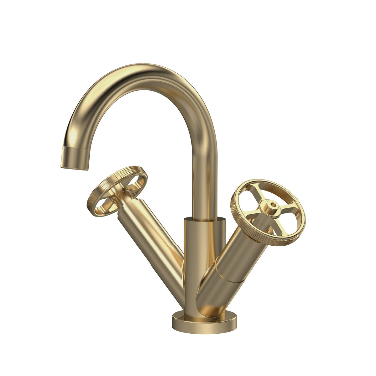 Revolve Mono Basin Mixer Tap With Push Button Waste