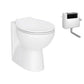 VeeBath Vanity Bathroom Furniture Set WC Toilet Unit Pan Cistern Laundry 1400mm