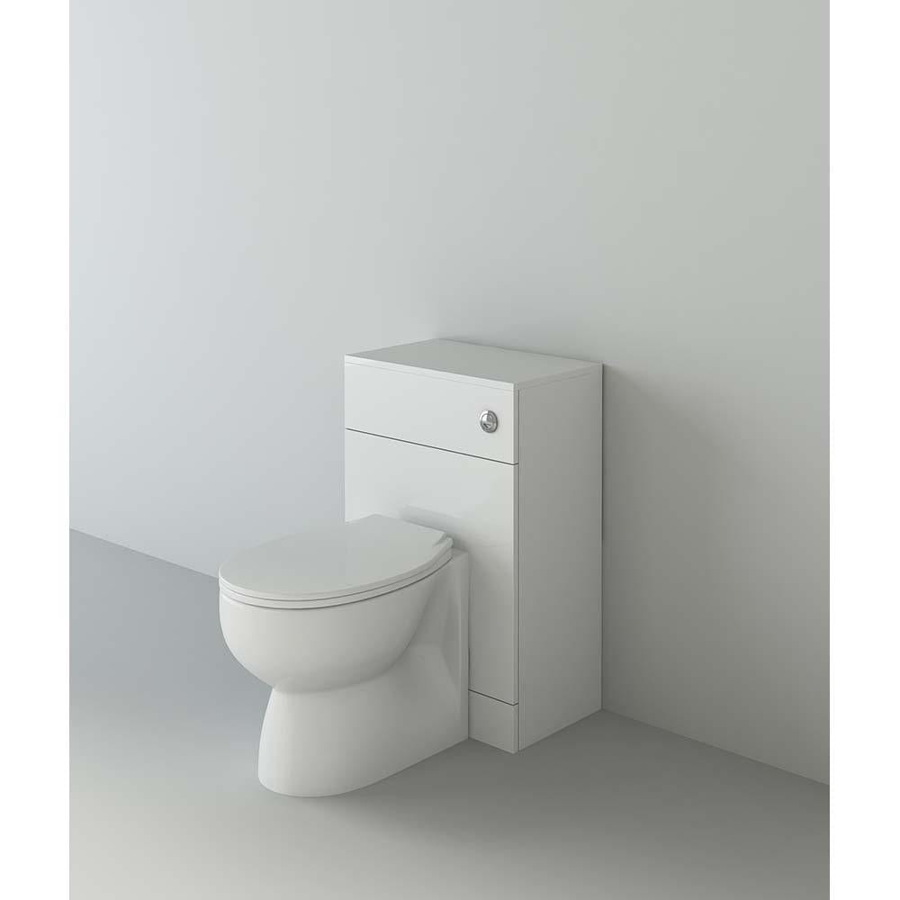 VeeBath Toilets > Back To Wall Toilets 500 x 300mm VeeBath Bathroom Toilet Furniture with Soft Close Seat and Cistern