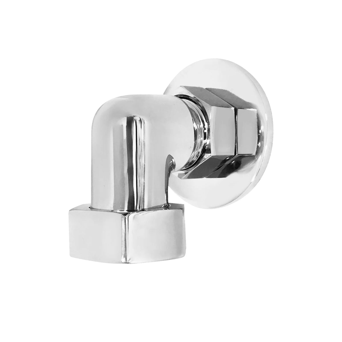 Hype Back To Wall Shower Elbow - Chrome